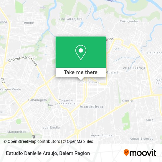 Estúdio Danielle Araujo map