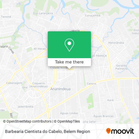 Barbearia Cientista do Cabelo map