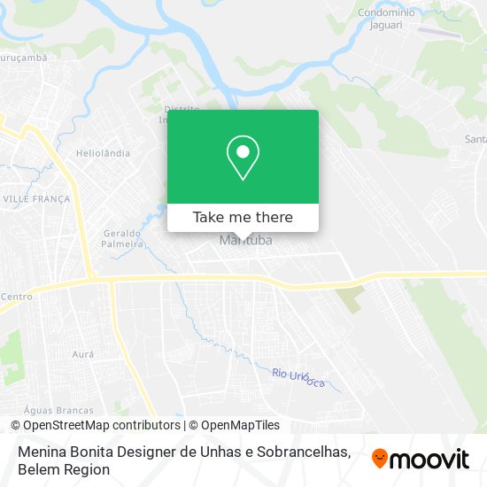Menina Bonita Designer de Unhas e Sobrancelhas map