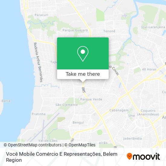 Mapa Você Mobile Comércio E Representações