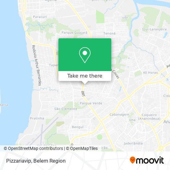 Pizzariavip map