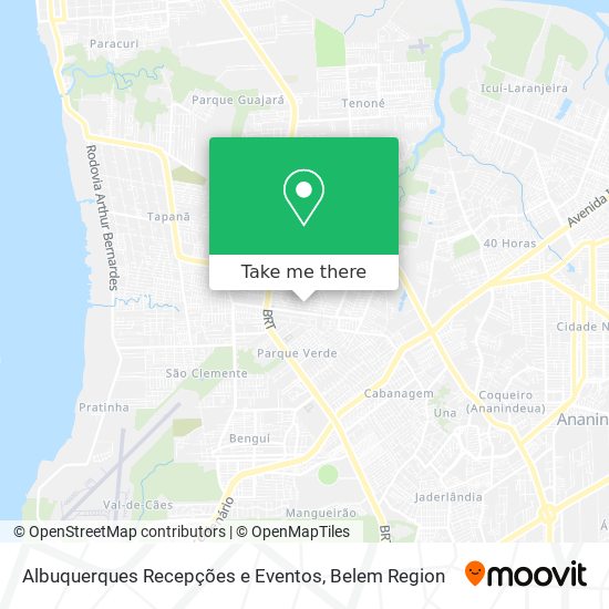 Albuquerques Recepções e Eventos map