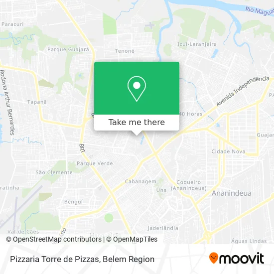 Pizzaria Torre de Pizzas map