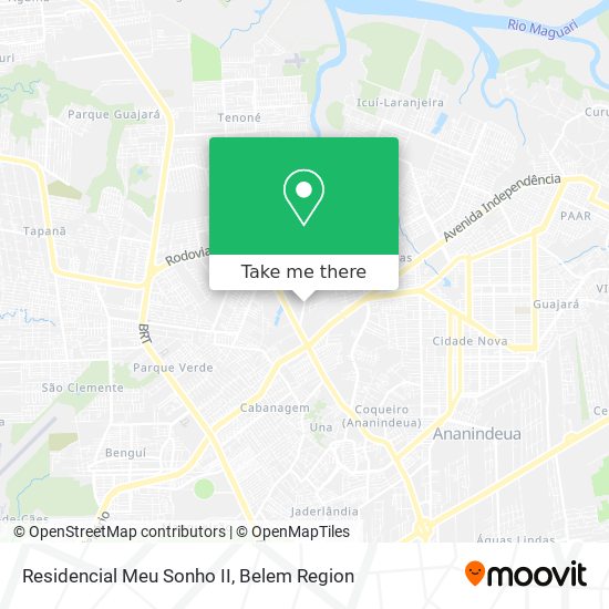 Residencial Meu Sonho II map