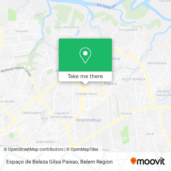 Espaço de Beleza Gilsa Paixao map