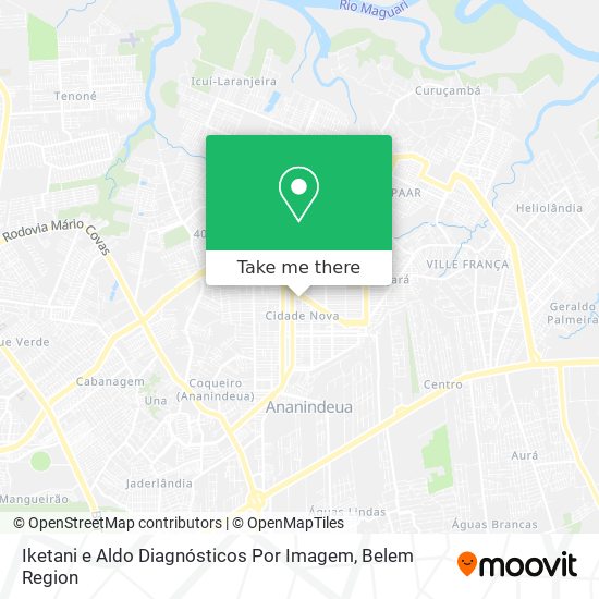 Iketani e Aldo Diagnósticos Por Imagem map
