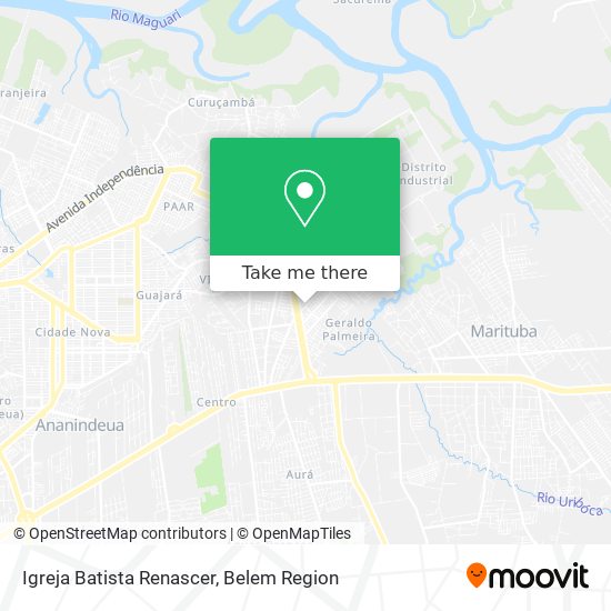 Igreja Batista Renascer map