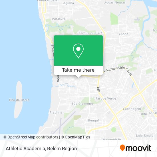 Athletic Academia map