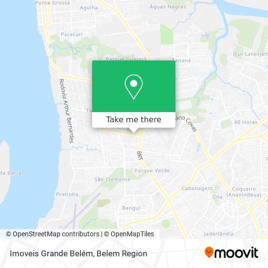 Mapa Imoveis Grande Belém