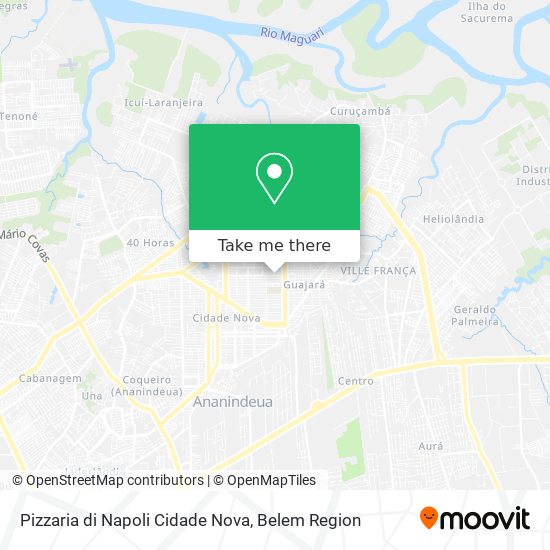 Pizzaria di Napoli Cidade Nova map