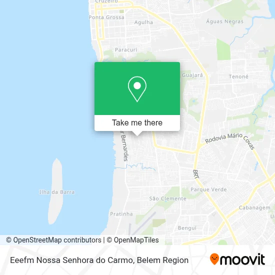 Eeefm Nossa Senhora do Carmo map