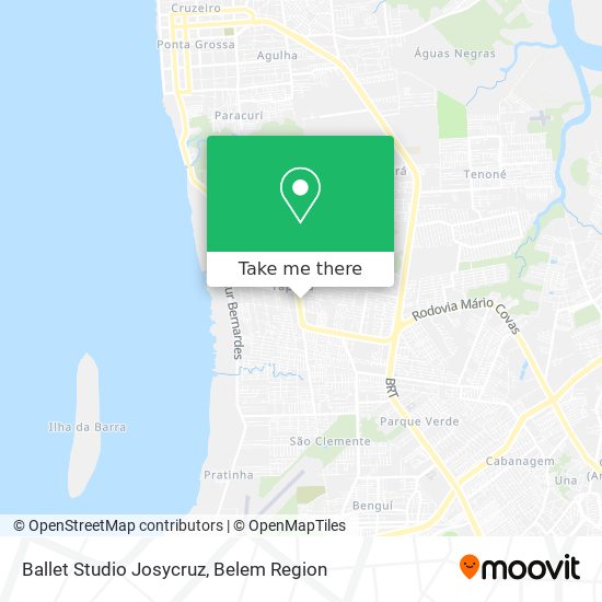 Ballet Studio Josycruz map