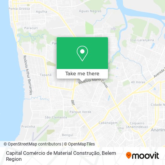 Mapa Capital Comércio de Material Construção