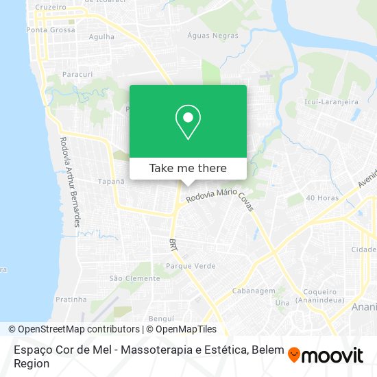 Espaço Cor de Mel - Massoterapia e Estética map