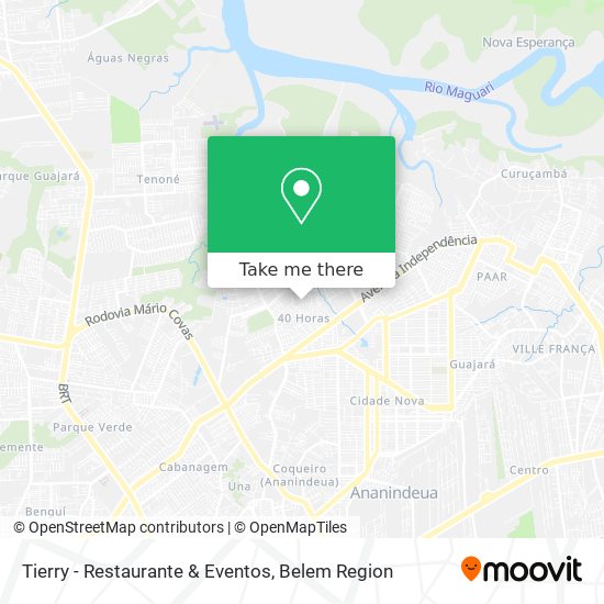 Tierry - Restaurante & Eventos map