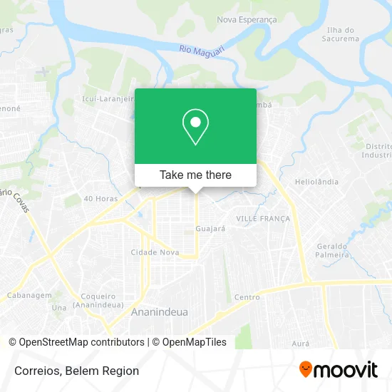Correios map