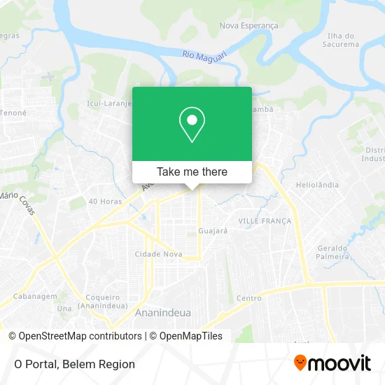 O Portal map