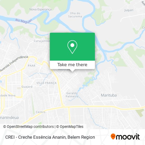 CREI - Creche Essência Ananin map