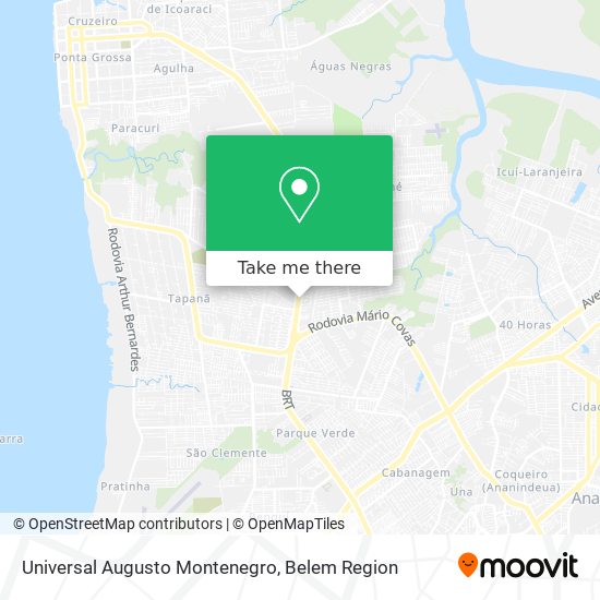 Universal Augusto Montenegro map