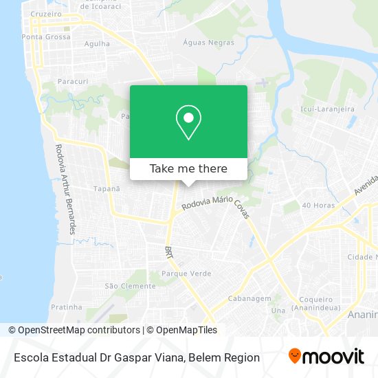 Escola Estadual Dr Gaspar Viana map