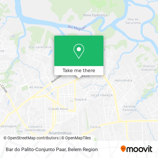 Bar do Palito-Conjunto Paar map