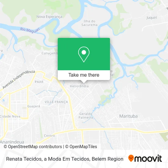 Renata Tecidos, a Moda Em Tecidos map
