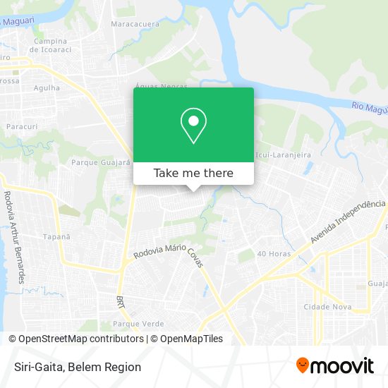 Siri-Gaita map