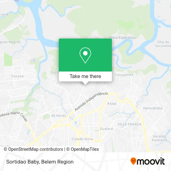 Sortidao Baby map