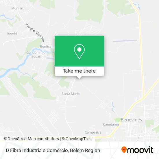 D Fibra Indústria e Comércio map
