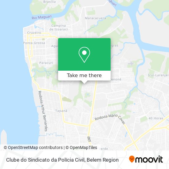 Clube do Sindicato da Polícia Civil map