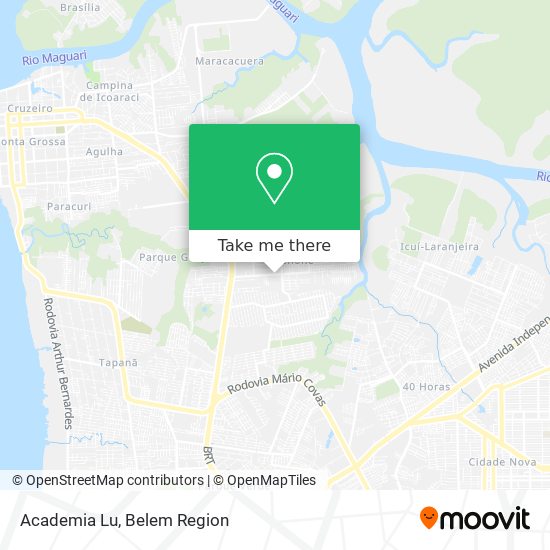 Mapa Academia Lu