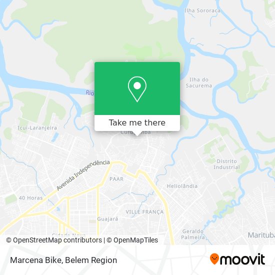 Marcena Bike map