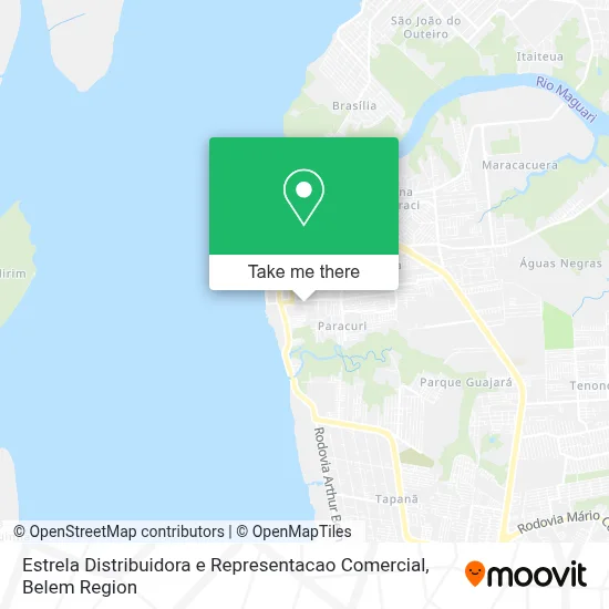 Estrela Distribuidora e Representacao Comercial map