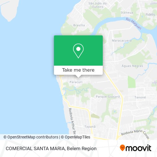 COMERCIAL SANTA MARIA map