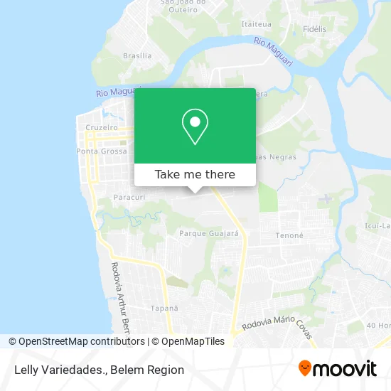Lelly Variedades. map