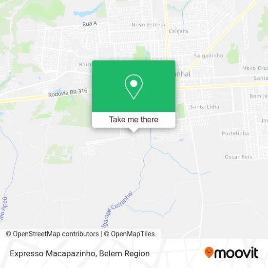 Expresso Macapazinho map