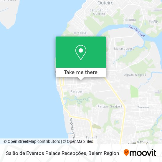 Salão de Eventos Palace Recepções map