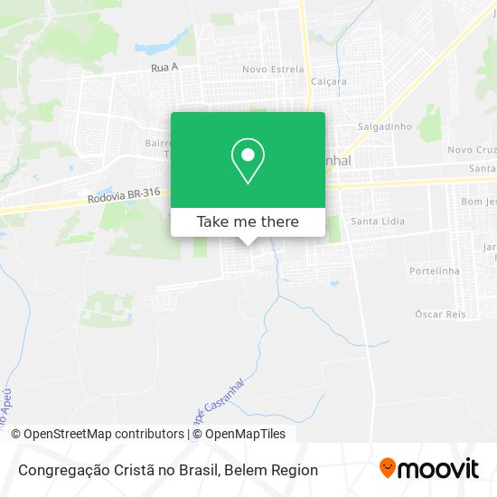 Congregação Cristã no Brasil map