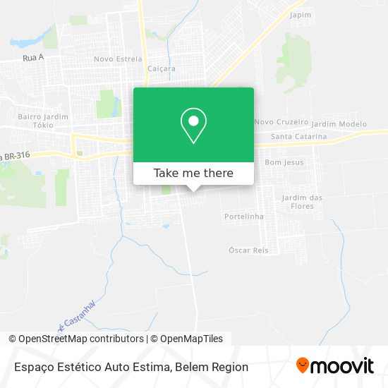 Espaço Estético Auto Estima map