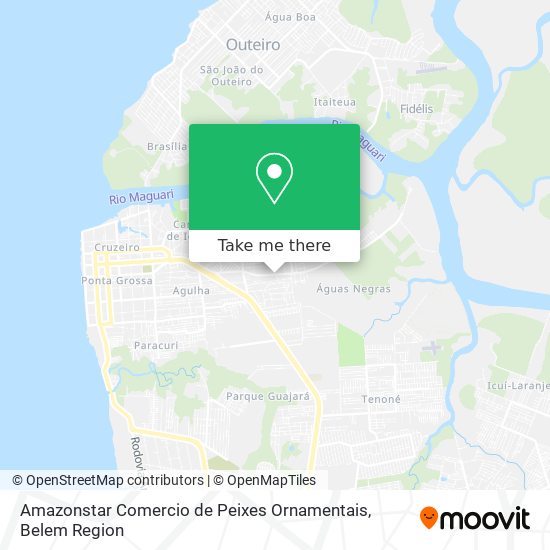 Amazonstar Comercio de Peixes Ornamentais map