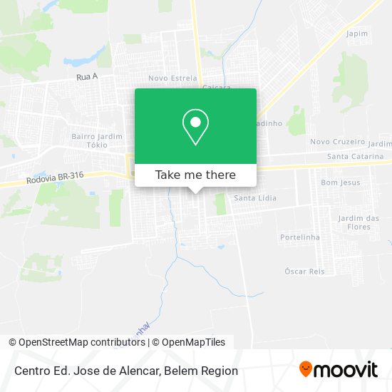 Centro Ed. Jose de Alencar map