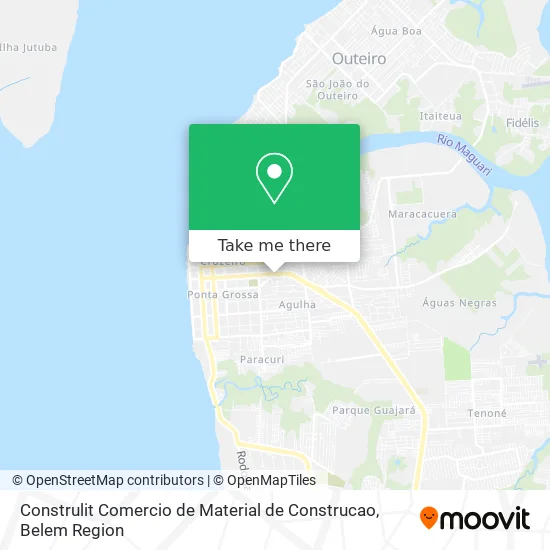 Construlit Comercio de Material de Construcao map