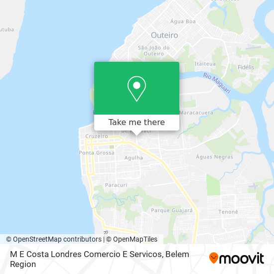 M E Costa Londres Comercio E Servicos map