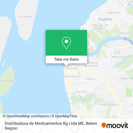 Distribuidora de Medicamentos Rg Ltda ME map