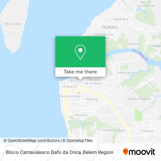 Bloco Carnavalesco Bafo da Onca map