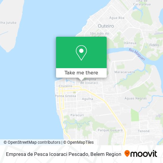 Empresa de Pesca Icoaraci Pescado map