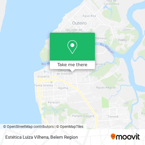 Estética Luiza Vilhena map