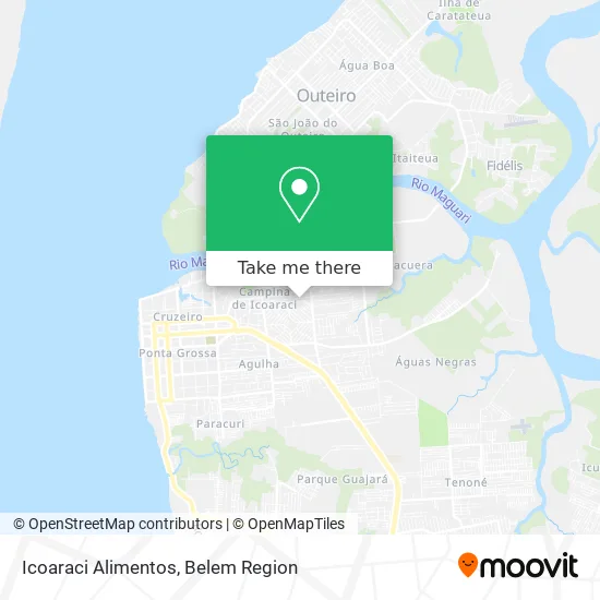 Icoaraci Alimentos map