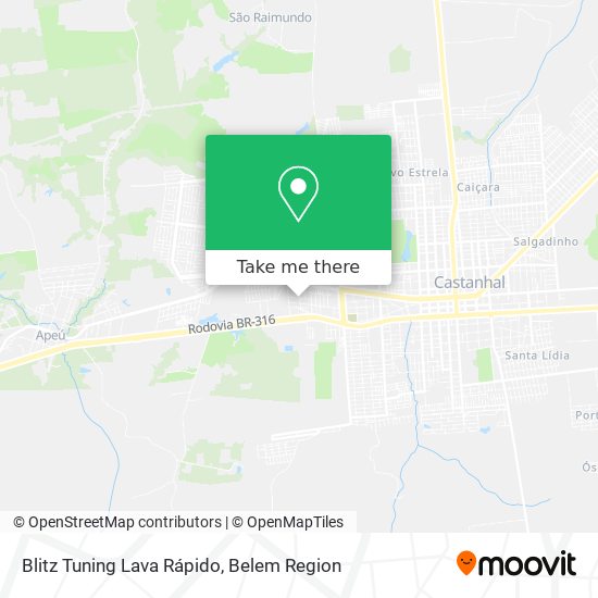 Blitz Tuning Lava Rápido map