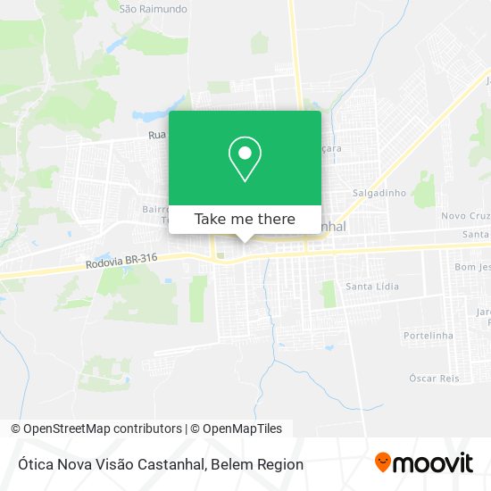 Ótica Nova Visão Castanhal map